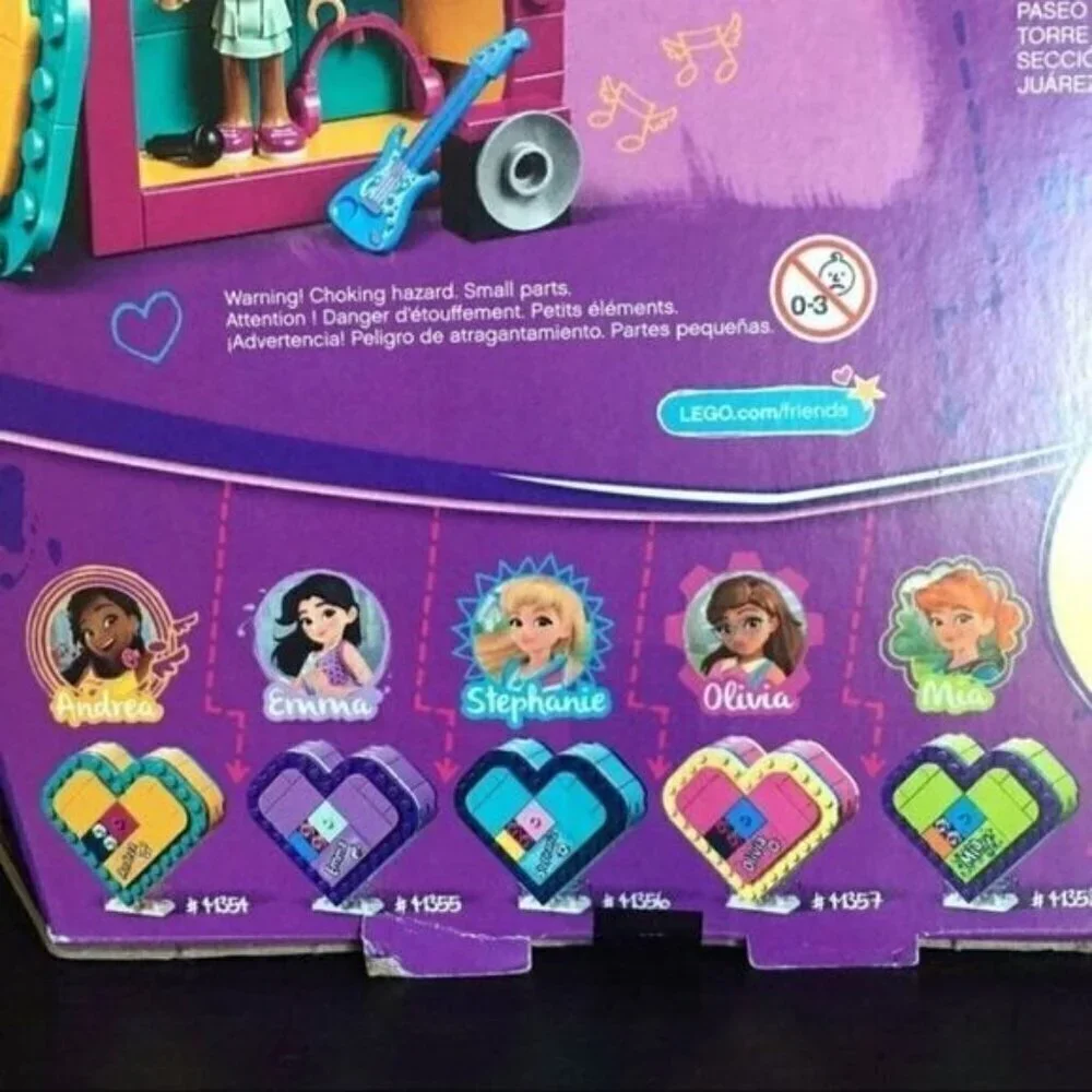 LEGO Friends Andrea's Heart Box Building Kit New